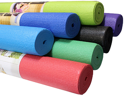 Килимок для йоги, фітнесу, пілатесу, розтяжки (YOGA MAT), 4 mm