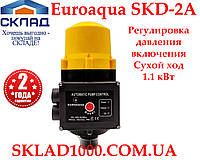 Контроллер давления Euroaqua SKD-2A. С регулировкой запуска.