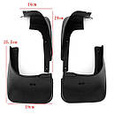 Бризковики MGC TOYOTA Corolla E140 2007-2013 р. в. комплект 4 шт PZ416E396200 PZ416E396100, фото 3