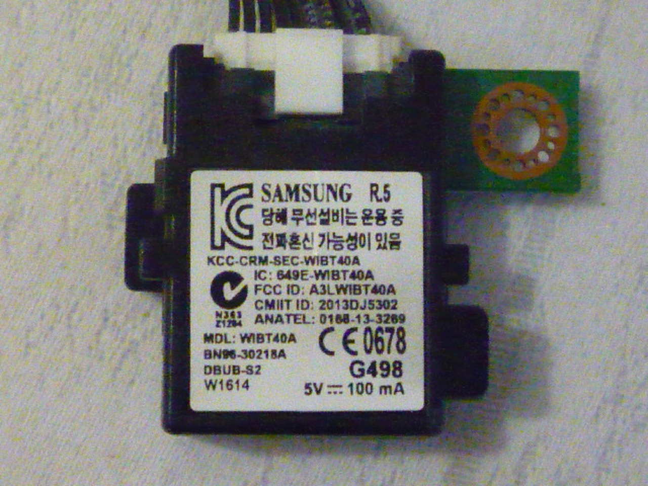 Bluetooth Module WIBT40A BN96-30218A, фото 1