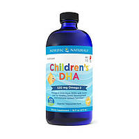 Активне довголіття Nordic Naturals children's DHA 530 mg Omega-3 473 ml natural strawberry