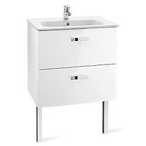 VICTORIA шафка з умивальником 60см, білий