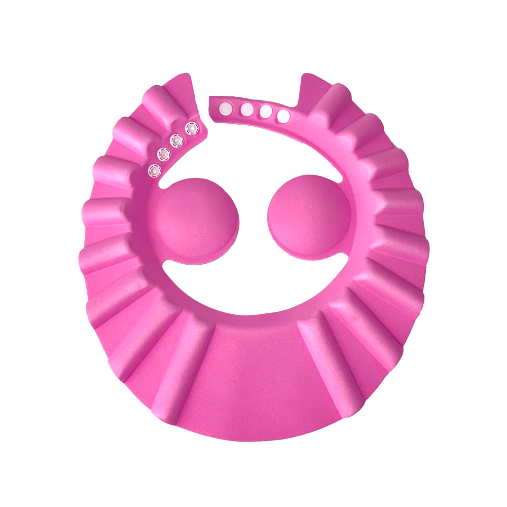 Козирок для миття голови (рожевий)