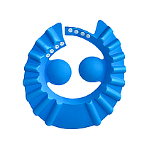 Козирок для миття голови (синій)