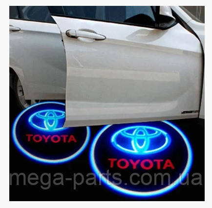 LED Лазерна Підсвічування дверей з логотипом авто. Проектор логотипу під машину