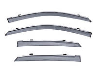 Дефлекторы окон (ветровики) SUN VISORS с хромом Lexus RX 2003-2009