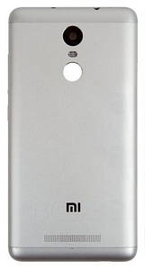 Оригінальна задня панель (кришка) для Xiaomi RedMi Note 3 (Срібляста)