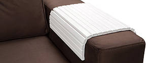 Столик-накладка на підлокітник дивана білий