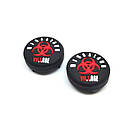 Накладки на стіки низькі DungeonX Resident Evil: Village для PS4/PS5 (червоний значок), фото 2