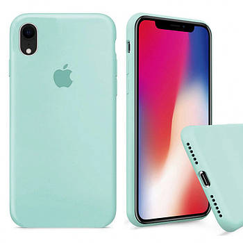 Чохол Silicone FULL case для IPhone Xr Turquoise світло-зелений
