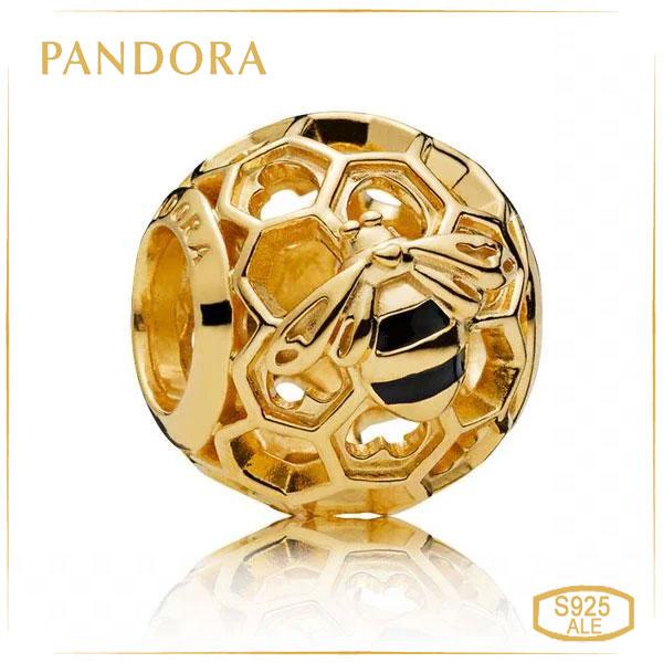 Пандора Шарм «Пчела и соты» Shine Pandora 767023EN16