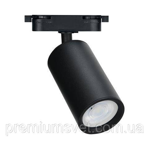 Світильник трековий MR-16 GU10W 220-240V чорний Basel (115-003-0001-020), фото 1