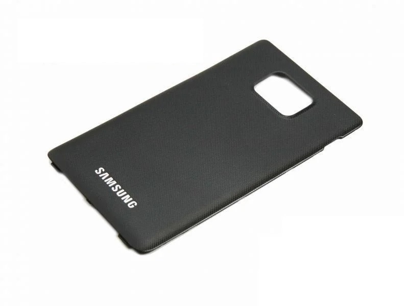 Задня панель корпусу (кришка) для Samsung i9100 Galaxy S2 (Чорна)