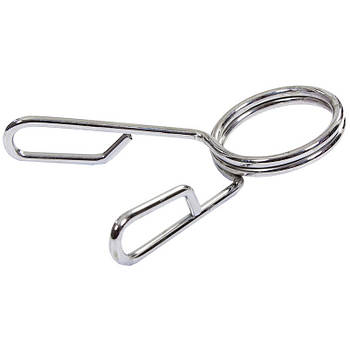 Замок для грифа d-50 мм пружинний (1 шт.) (метал хромований, ціна за 1 шт.)