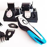 Машинка для стрижки Gemei GM-592 10 в 1 бритва, триммер для бороди носа вух, фото 2