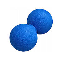 Массажный мяч двойной Springos Lacrosse Double Ball 6 x 12 см FA0024