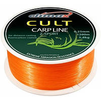 Леска Climax Cult Carp Line 1200m 0.25mm 5.8kg Z-Sport Orange