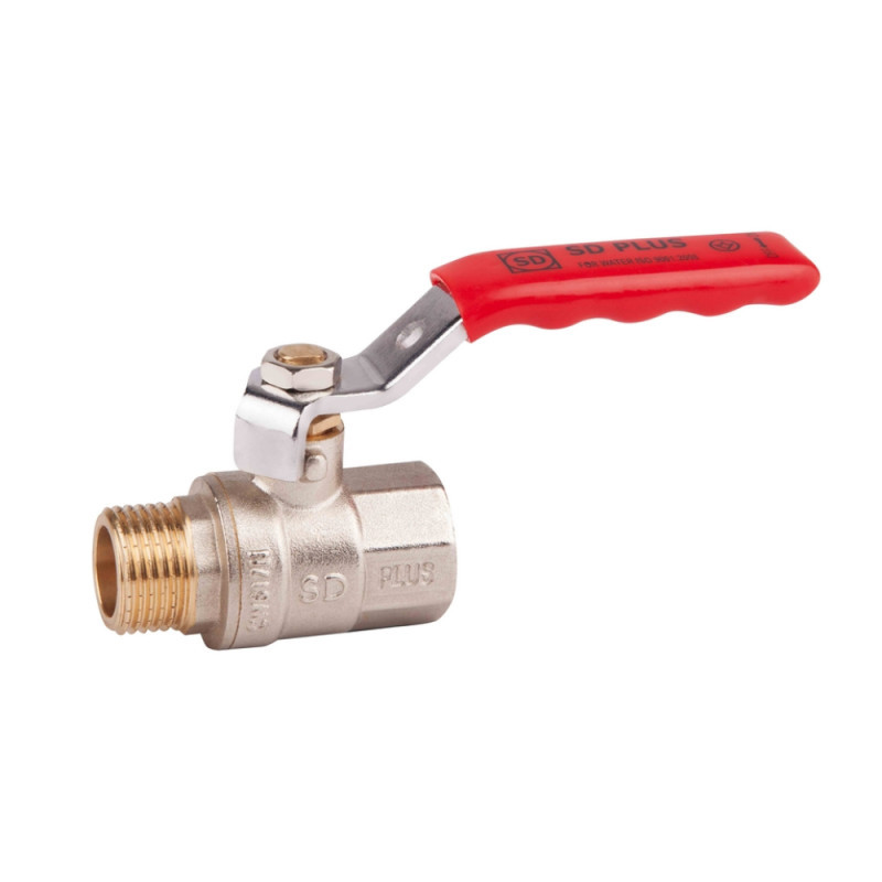 Кран кульовий SD Plus 1/2" ВН для води (важіль), фото 1