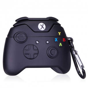 Чохол для навушників Apple AirPods Pro Alitek GamePad (Геймпад) Black + карабін, фото 3