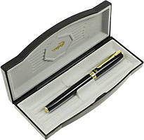 Ручка кап. "Crocodile" №211R в подар. упаковці,чорн. корпус