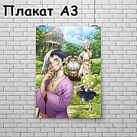 Плакат А3, Доктор Стоун 6