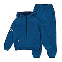 Трикотажный комплект для мальчика (синий)Современный трикотажный комплект-двойка для мальчика. Состоит из тощи