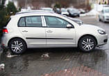Молдинги на двері для Volkswagen Golf VI 5dr 2008-2013, фото 3