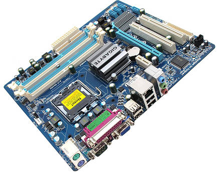 Мат. плата GIGABYTE GA-EG41MF-US2H LGA775, підтримка Xeon, (б/в), фото 3
