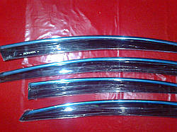 Вітровики з хромом HYUNDAI SONATA YF 2010+