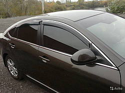 Вітровики з хромом MAZDA 6 2008-2012