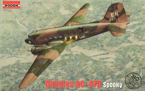Пластикова модель 1/144 Roden 310 Douglas AC-47 D Spooky