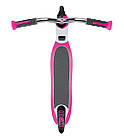 Самокат Globber FLOW Foldable 125 White - Neon Pink (біло-рожевий), фото 7