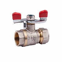 Кран шаровой обжимной Valve 20х3/4"