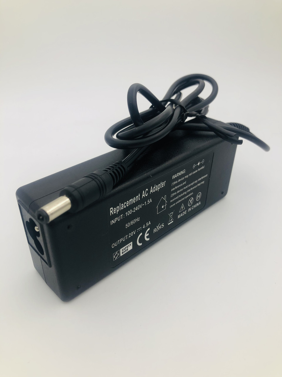 Блок живлення для ноутбука Lenovo, роз'єм 5.5*2.5 мм, 20V, 4.5 A, 90W, чорний, без кабелю