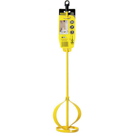 Міксер STANLEY"Joint Compound Mixer" для розмішування фарби і затирочної суміші, L= 590мм, d=100 мм, фото 2