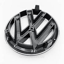 Емблема передня VW (Фольцваген) 135 мм GOLF 6 (2008-2013) - Хром (5K0853601), фото 5