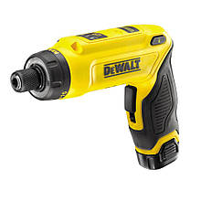 Викрутка DeWALT, 7.2 В Li-Ion, 430 об/хв, реверс, підсвічування, вага 0.5 кг, валіза