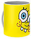 Кружка GeekLand SpongeBob SquarePants Губка Боб Квадратні Штани жовтий фон SB 02.07, фото 2