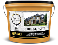 Фасадная латексная краска House Paint ТМ "San Antonio" 10 л