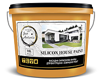 Фасадная силиконовая краска Silicon House Paint ТМ "San Antonio" 10 л