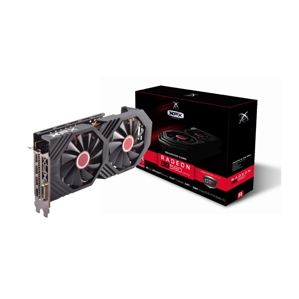 Відеокарта XFX Radeon RX 580 8192Mb XXX Edition (RX-580P8DFD6) PCI-E 3.0