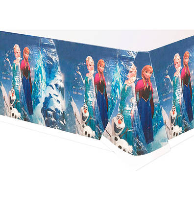 Скатертина дитяча "Холодне серце" 180*110 см, фото 1