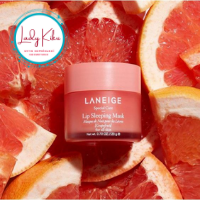 Нічна маска для губ з екстрактом грейпфрута Laneige Lip Sleeping Mask Grapefruit, 8g, фото 1