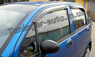 Дефлектори вікон, вітровики Daewoo Matiz 1996-2014 (Autoclover A048)
