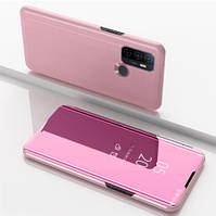 Чохол-книжка Mirror для Oppo A53 дзеркальний рожевий