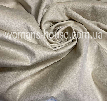 Тканина штучна замша стрейч щільна, Світло-бежевий