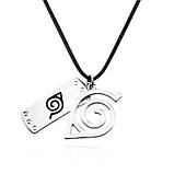 Кулон Наруто з символікою Селища Схованого в Листі - Коноха, Металевий Косплей Кулон, сosplay Naruto, фото 2