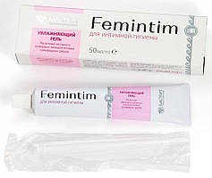 Гель зволожувальний для інтимної гігієни «Femintim» 50 мл Арго (кольпіт, цистит, сухість слизової, печіння, свербіж)