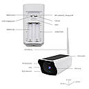 Камера із сонячною панеллю, що працює через WI-FI Y9 2 mp, фото 2