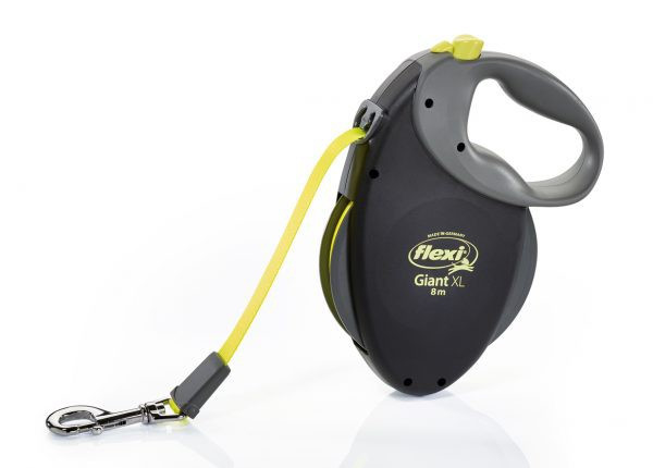 Flexi (Флекси) Рулетка Giant чорна XL 8м-75кг